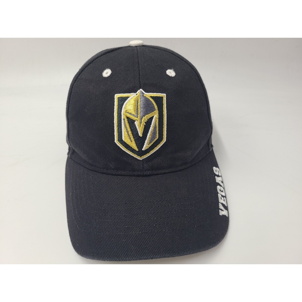Vegas Golden Knights OTS Adjustable Hat Cap Cotton Men Women NHL Hockey Black